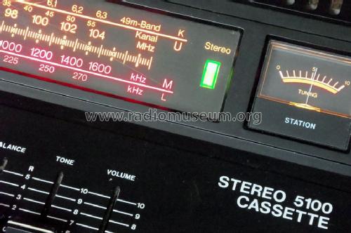 Stereo Cassette 5100; ITT Schaub-Lorenz (ID = 1170252) Radio