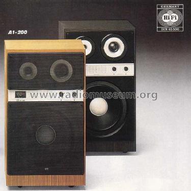 A1-200; ITT Schaub-Lorenz (ID = 1927441) Speaker-P