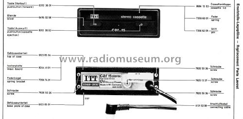 Car 15 Stereo 5332 03 55; ITT Schaub-Lorenz (ID = 2703142) Enrég.-R