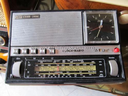 Clock-Radio 101 52410215 = Nußbaum; ITT Schaub-Lorenz (ID = 1132982) Radio