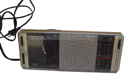 Clockradio Quarz CR222; ITT Schaub-Lorenz (ID = 1397177) Radio