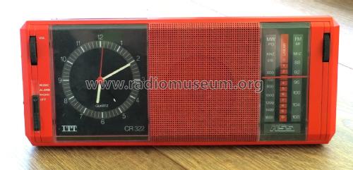 Clockradio Quarz CR322; ITT Schaub-Lorenz (ID = 1980144) Radio