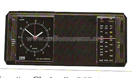 Clockradio Traffic CR230; ITT Schaub-Lorenz (ID = 448556) Radio