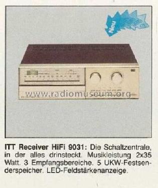 Exclusive-Line 90 9031; ITT Schaub-Lorenz (ID = 1930595) Radio