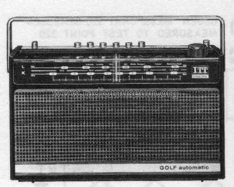 GOLF automatic 103 52140451; ITT Schaub-Lorenz (ID = 128706) Radio