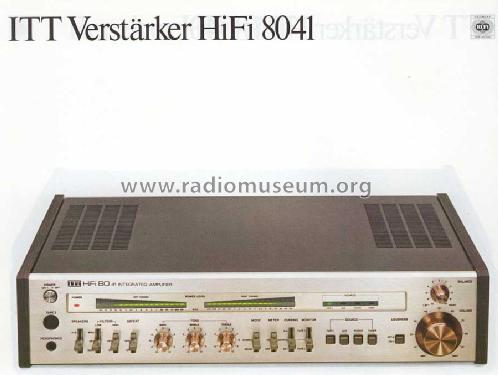 HiFi 8041; ITT Schaub-Lorenz (ID = 1927783) Ampl/Mixer