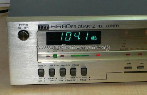 HIFI 80 Quartz PLL-Tuner 8065; ITT Schaub-Lorenz (ID = 457690) Radio