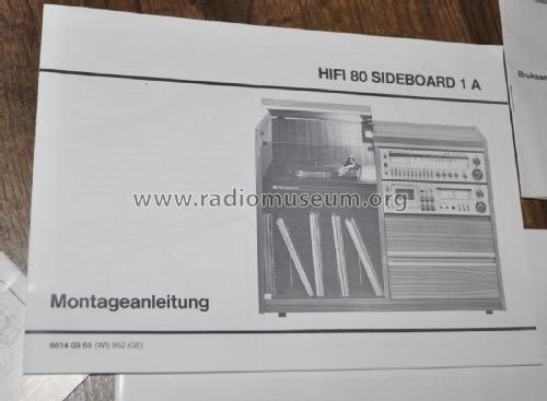 HiFi 80 Sideboard 1A ; ITT Schaub-Lorenz (ID = 2101738) Ampl/Mixer