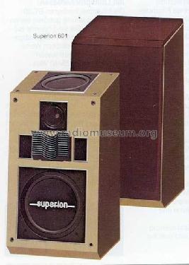 HiFi-Lautsprecherbox Superion 601; ITT nicht Schaub, (ID = 1932335) Speaker-P