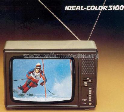 Ideal-Color 3100; ITT Schaub-Lorenz (ID = 1918548) Télévision