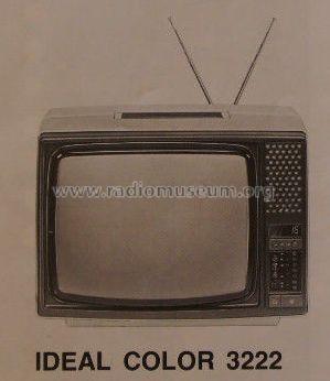 Ideal Color 3222; ITT Schaub-Lorenz (ID = 2253510) Télévision