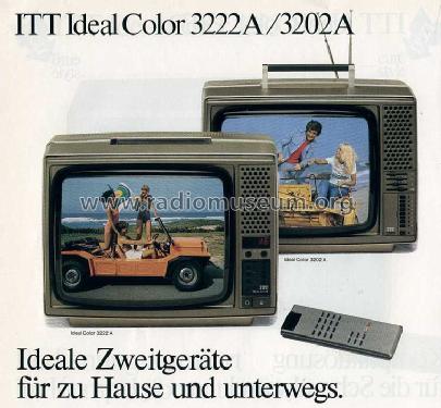 Ideal Color 3222A; ITT Schaub-Lorenz (ID = 1929141) Television