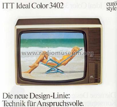 Ideal-Color 3402; ITT Schaub-Lorenz (ID = 1927971) Television