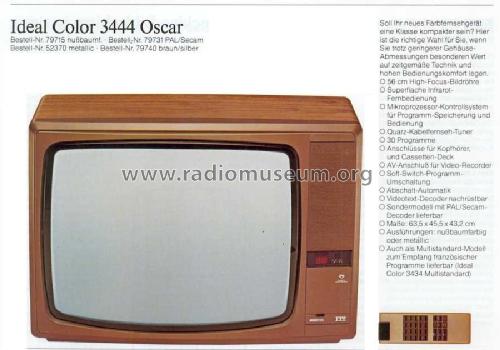 Ideal-Color 3444 Oscar; ITT Schaub-Lorenz (ID = 1931374) Television