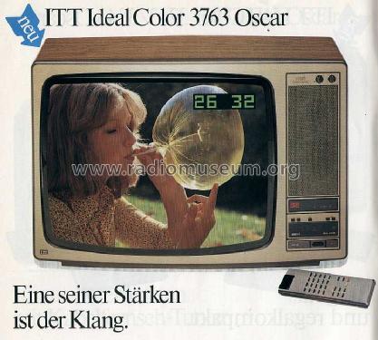 Ideal-Color 3763 Oscar; ITT Schaub-Lorenz (ID = 1928471) Televisión
