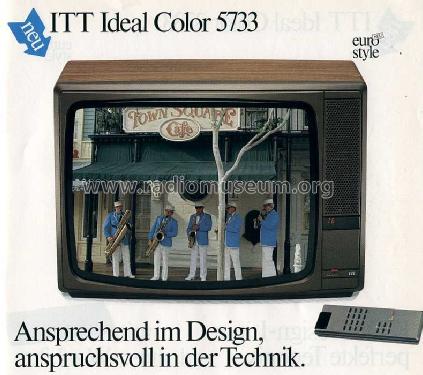 Ideal-Color 5733; ITT Schaub-Lorenz (ID = 1928501) Television