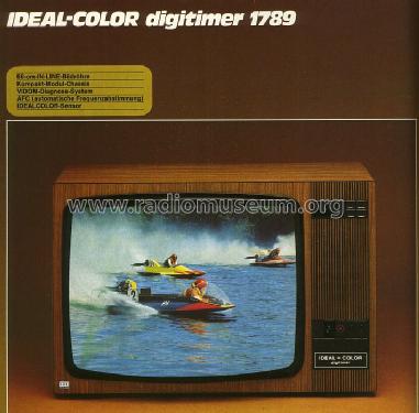Ideal Color Digitimer 1789; ITT Schaub-Lorenz (ID = 1715945) Télévision