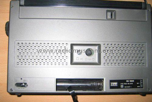Interfunk 4 Band AM/FM Radiorecorder RC 1500; ITT Schaub-Lorenz (ID = 1051897) Radio
