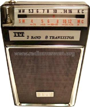 2 Band 8 Transistor 871; ITT, International (ID = 397355) Radio