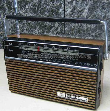 Junior 20 52330307; ITT Schaub-Lorenz (ID = 457443) Radio