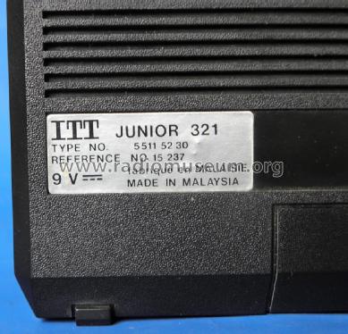 Junior 321 5511 5230; ITT Schaub-Lorenz (ID = 2578272) Radio