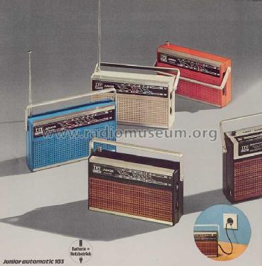 JUNIOR automatic 103 52330427; ITT Schaub-Lorenz (ID = 1896471) Radio