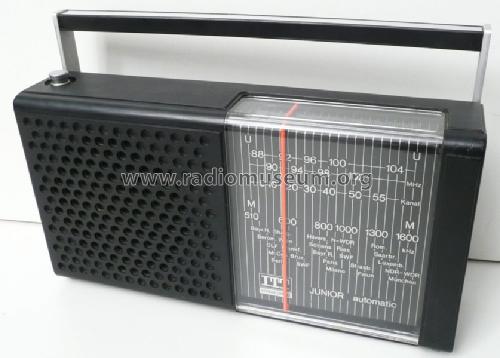 JUNIOR automatic 105 5233 03 97; ITT Schaub-Lorenz (ID = 731785) Radio