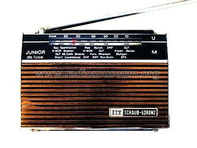 Junior deluxe 52330327; ITT Schaub-Lorenz (ID = 2478454) Radio