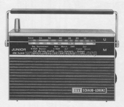 Junior deluxe 52330327; ITT Schaub-Lorenz (ID = 96409) Radio