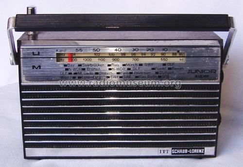 Junior Super 52330301; ITT Schaub-Lorenz (ID = 1921914) Radio