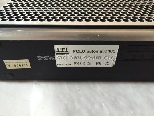 Polo Automatic  105; ITT Schaub-Lorenz (ID = 1816032) Radio