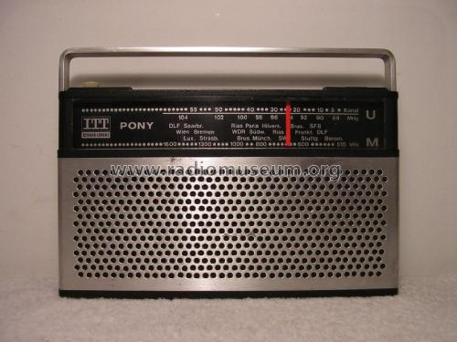 Pony 103SK; ITT Schaub-Lorenz (ID = 1971478) Radio