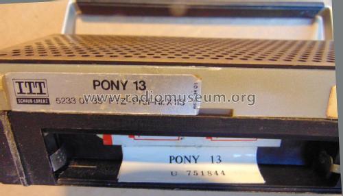 Pony 13; ITT Schaub-Lorenz (ID = 2711195) Radio