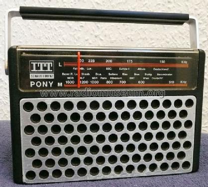 Pony 18; ITT Schaub-Lorenz (ID = 605629) Radio