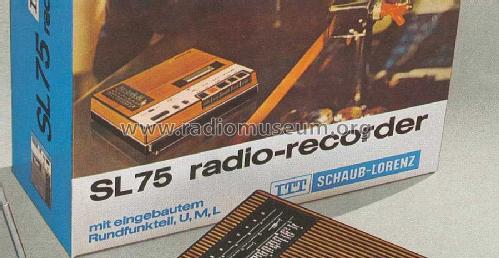Radio-Recorder SL75 53310503; ITT Schaub-Lorenz (ID = 1894384) Radio