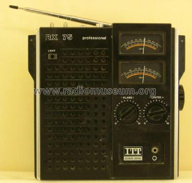 RX75 Professional 5233 01 75; ITT Schaub-Lorenz (ID = 1727643) Radio