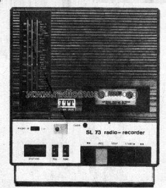 SL73 radio-recorder 53317533; ITT Schaub-Lorenz (ID = 87546) Radio