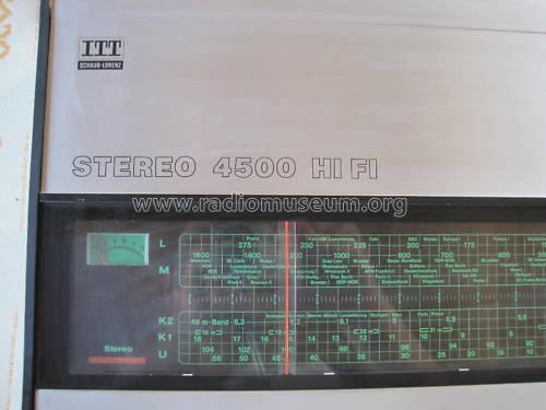 Stereo 4500 HiFi Regie; ITT Schaub-Lorenz (ID = 808560) Radio