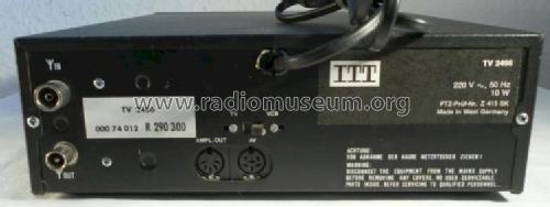 Stereo TV Tuner TV 2466; ITT Schaub-Lorenz (ID = 819387) Misc
