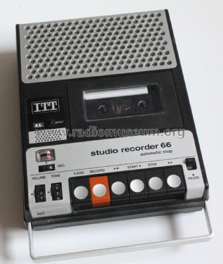Studio Recorder 66; ITT Schaub-Lorenz (ID = 1845774) Reg-Riprod