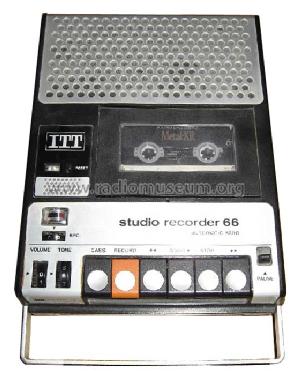 Studio Recorder 66; ITT Schaub-Lorenz (ID = 348056) Reg-Riprod
