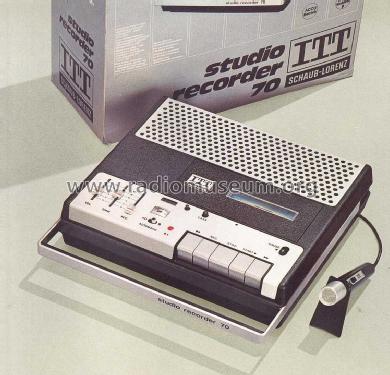 Studio Recorder 70-Cr 53310705; ITT Schaub-Lorenz (ID = 1894385) R-Player