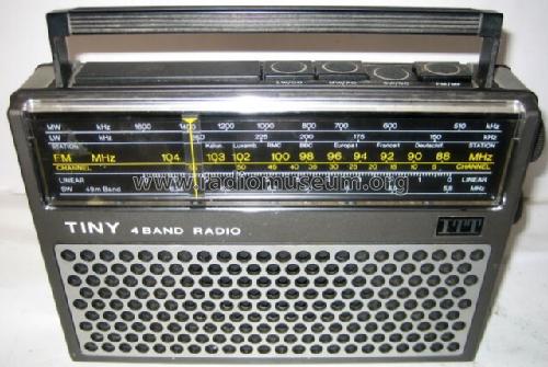 Tiny 4 Band Radio 109B ; ITT nicht Schaub, (ID = 617683) Radio