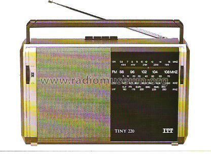 Tiny 220 55124341; ITT-Graetz (ID = 450782) Radio