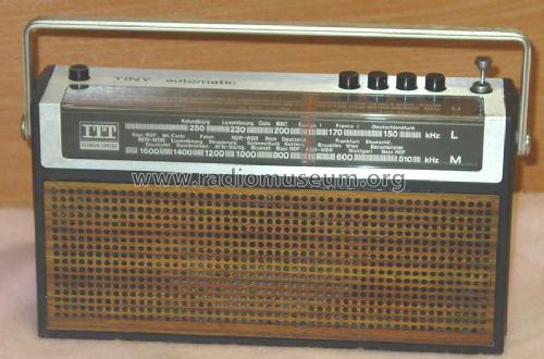 TINY automatic 104; ITT Schaub-Lorenz (ID = 170210) Radio