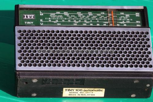 Tiny automatic 106 ; ITT nicht Schaub, (ID = 1718941) Radio