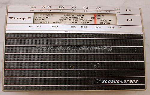 Tiny E 521303; ITT Schaub-Lorenz (ID = 1373457) Radio