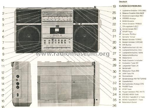 Touring Cassette 220; ITT Schaub-Lorenz (ID = 1394033) Radio