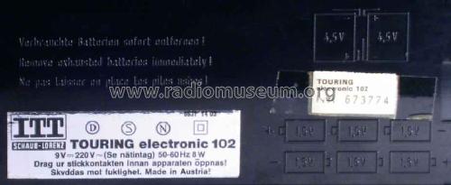 Touring Electronic 102 52151005; ITT Schaub-Lorenz (ID = 686364) Radio