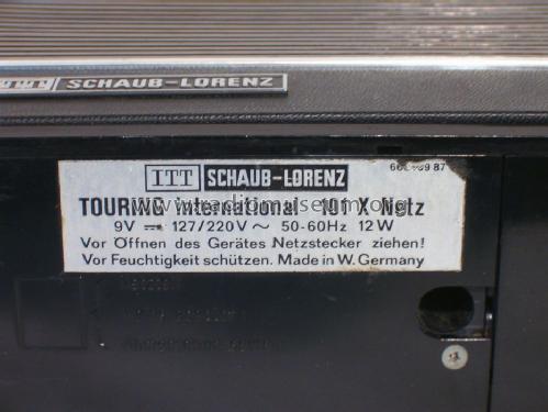 Touring international 101 X Netz 521509-39; ITT Schaub-Lorenz (ID = 401328) Radio